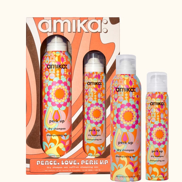 Amika Peace, Love and Perk Up Dry Shampoo Set