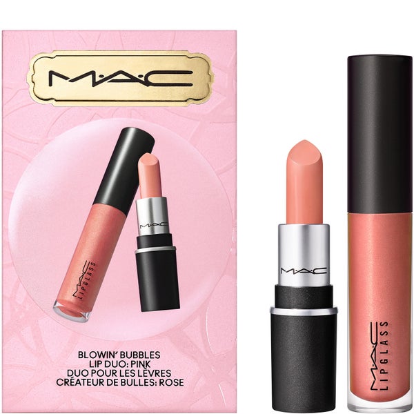MAC Blowin’ Bubbles Lip Duo - Pink (Worth 28€)
