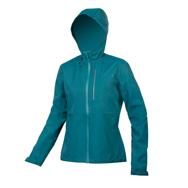 Women's Hummvee Waterproof Hooded Jacket - Deep Teal