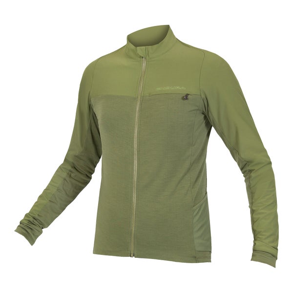 GV500 L/S Jersey - Olive Green