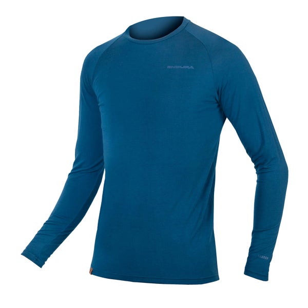 Uomo BaaBaa Blend L/S Baselayer - Blueberry