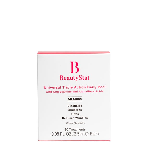 BeautyStat Universal Triple Action One-Step Daily Exfoliating Peel Pad - 10 Pack