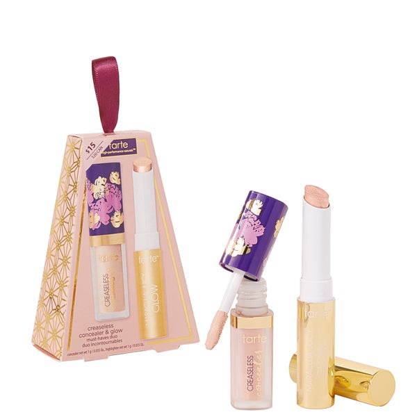 Tarte Creaseless Concealer and Glow Must-Haves Duo - Fair (Worth $26.00)