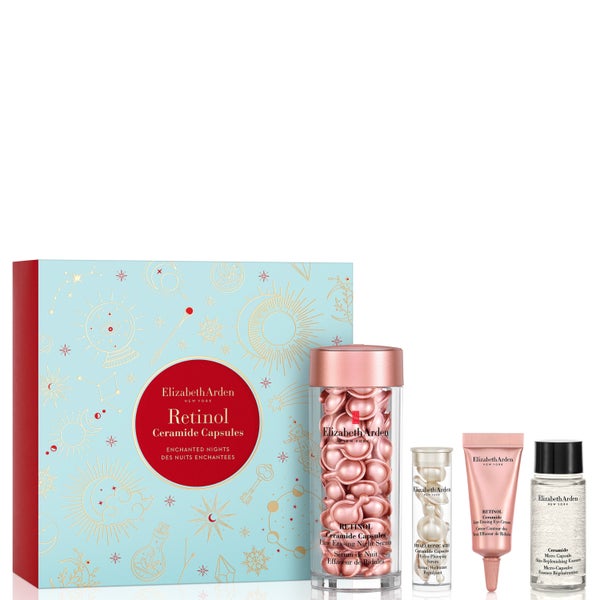 Elizabeth Arden Enchanted Nights Retinol Ceramide 60 Capsules Set (Worth £107.00)