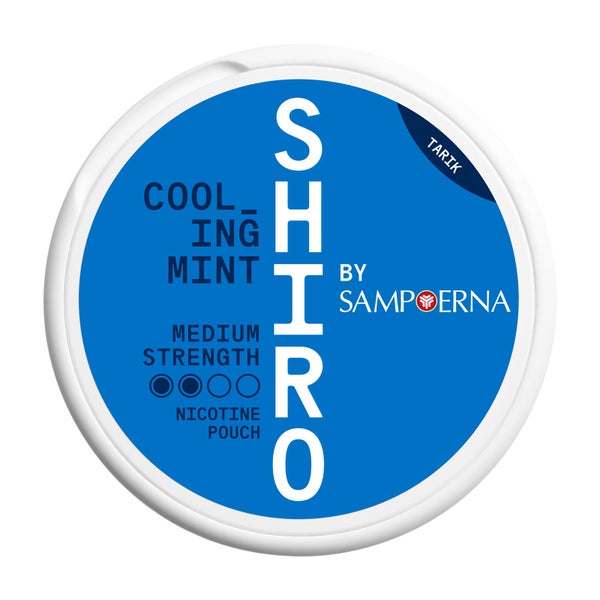 Shiro by Sampoerna Cooling Mint Medium Strength - 5 Pack