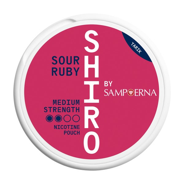 Shiro by Sampoerna Sour Ruby Medium Strength - 5 Pack