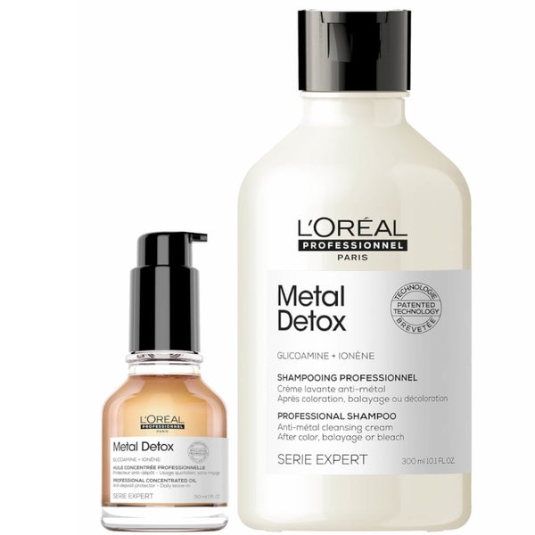 L'Oréal Professionnel Metal Detox Oil and Shampoo Bundle