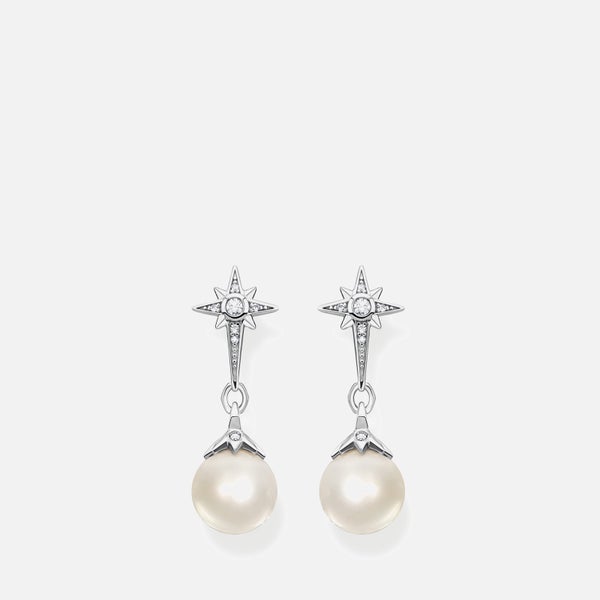 Thomas Sabo Sterling Silver and Freshwater Pearl Earrings