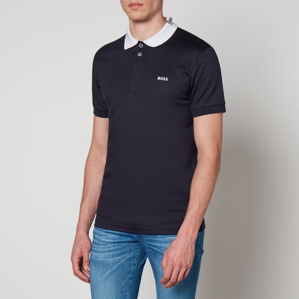BOSS Green Paule1 Cotton-Jersey Polo Shirt