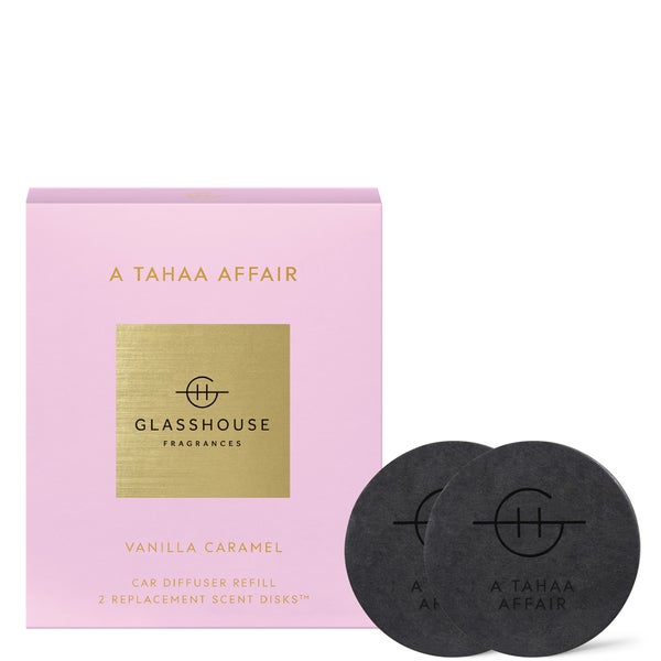 Glasshouse Fragrances Car Diffuser Collection - A Tahaa Affair 2 Replacement Scent Disks
