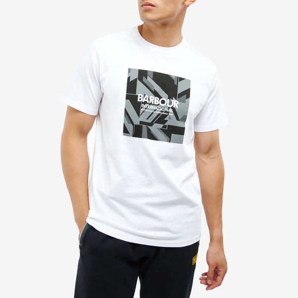 Barbour International Darwen Printed Cotton-Jersey T-Shirt