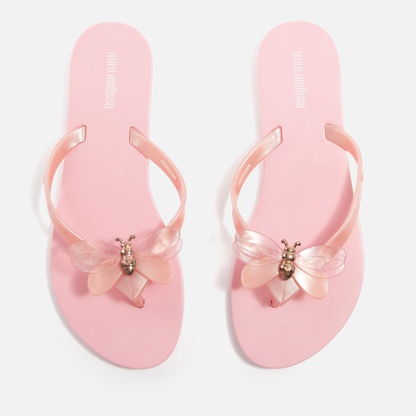 Mini Melissa Harmonic Bugs Rubber Flip Flops