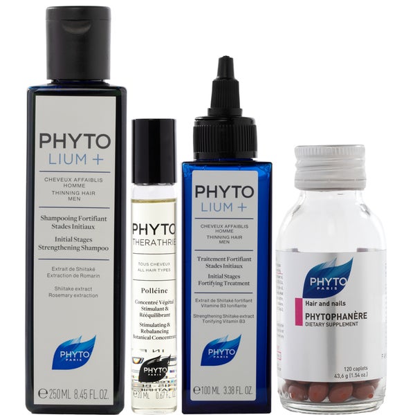 Phyto Early Stages Hair Thinning Treament For Men Set