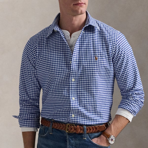 Polo Ralph Lauren Custom Slim-Fit Oxford Cotton Shirt