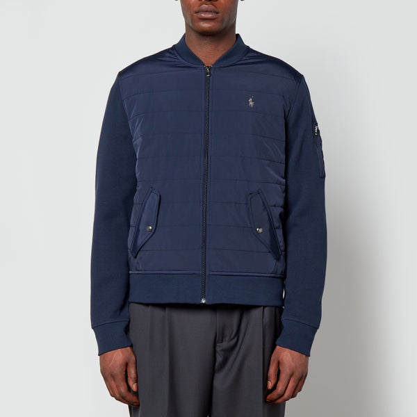 Polo Ralph Lauren Shell and Cotton-Blend Bomber Jacket