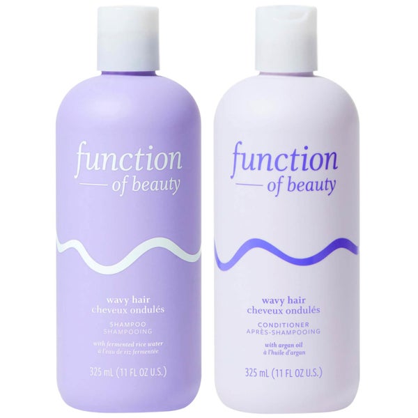 Function of Beauty Wavy Hair Shampoo and Conditioner Duo