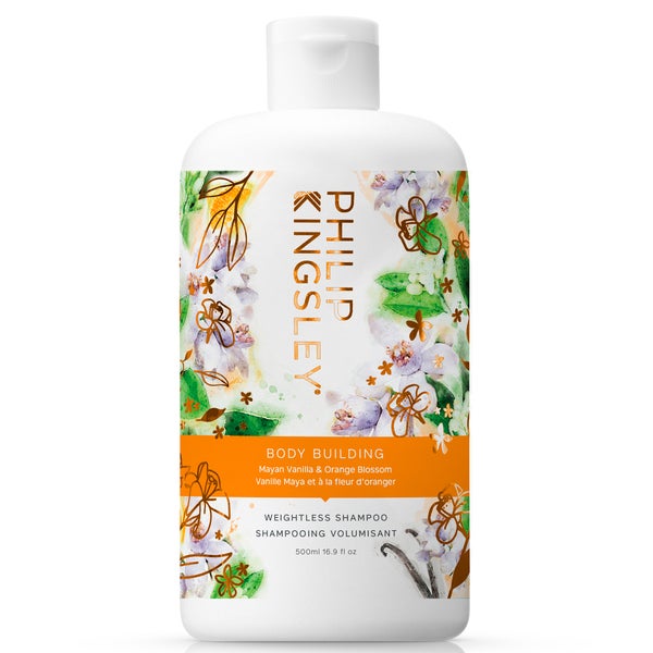 Philip Kingsley Mayan Vanilla and Orange Blossom Body Building Weightless Shampoo 500ml