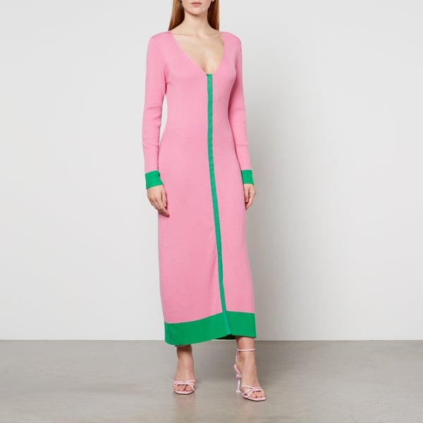 Olivia Rubin Wilma Ribbed Knit Dress