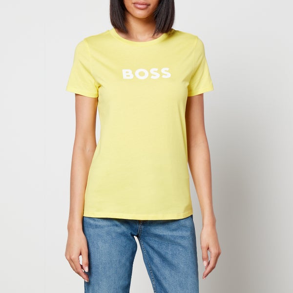 Boss Logo-Print Cotton-Jersey T-Shirt
