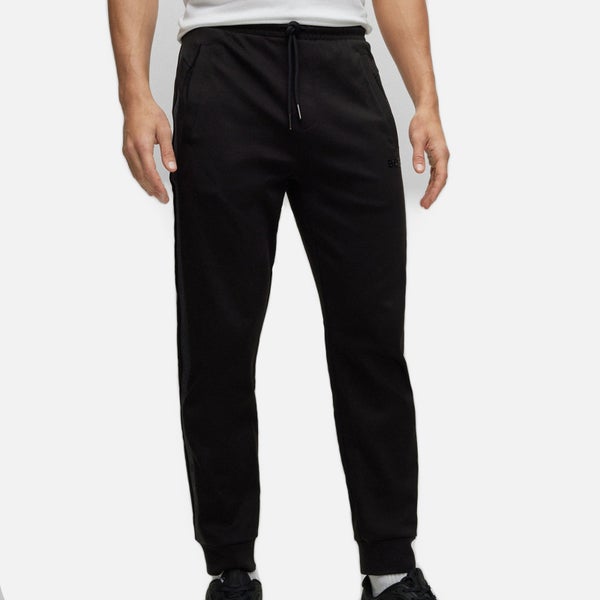 BOSS Green Hadiko Mirror Cotton-Blend Jersey Joggers
