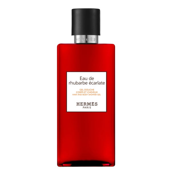 Hermès Eau De Rhubarbe Écarlate Hair And Body Shower Gel 200ml Bottle