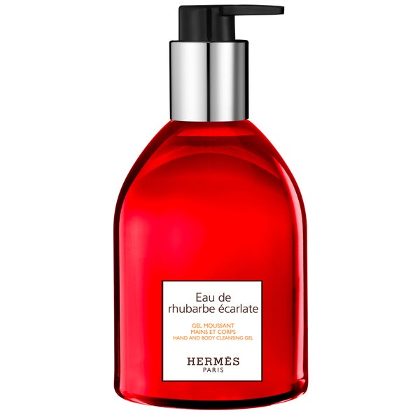 Hermès Eau De Rhubarbe Écarlate Hand and Body Cleansing Gel 300ml Bottle