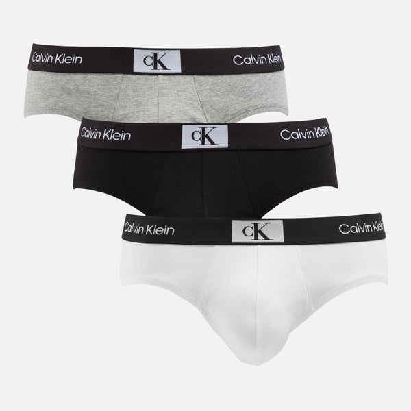 Calvin Klein Three-Pack Stretch-Jersey Hip Briefs