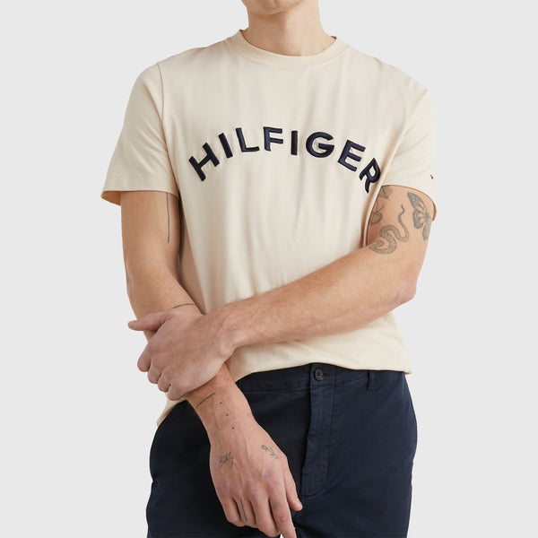Tommy Hilfiger Arched Logo Cotton T-Shirt