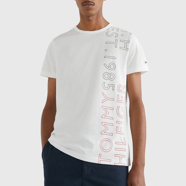 Tommy Hilfiger Off Placement Cotton-Jersey T-Shirt