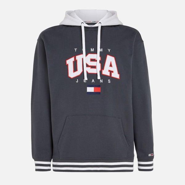 Tommy Jeans Relaxed Modern Sport USA Cotton-Blend Hoodie
