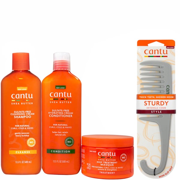 Cantu Wash Day Essentials Bundle (Worth £27.00)