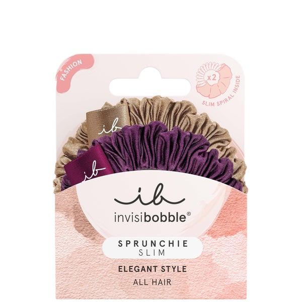 invisibobble Sprunchie Slim The Snuggle Is Real (2x Soft Sprunchie Slims)