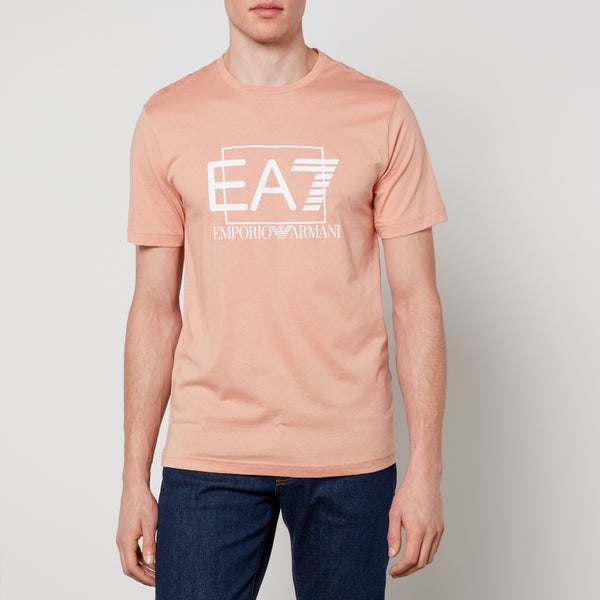 EA7 Visibility Cotton-Jersey T-Shirt