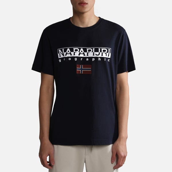 Napapijri Ayas Logo-Printed Cotton-Jersey T-Shirt