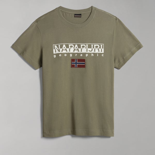 Napapijri Ayas Logo-Printed Cotton-Jersey T-Shirt