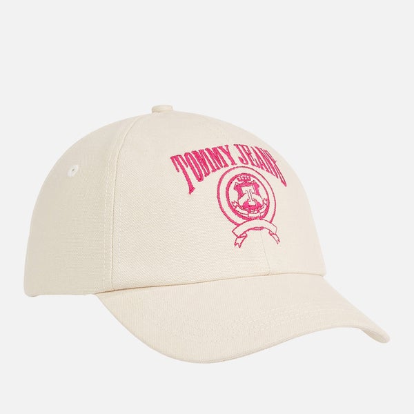Tommy Jeans Logo-Embroidered Cotton-Canvas Baseball Cap