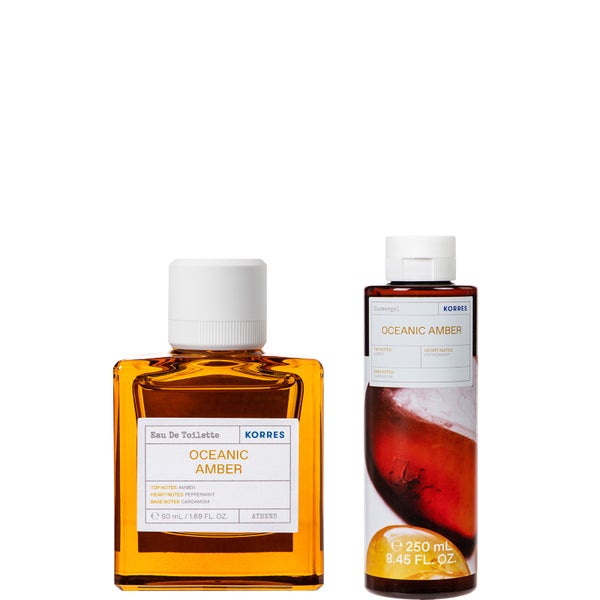 Oceanic Amber Fragrance & Shower Gel Set