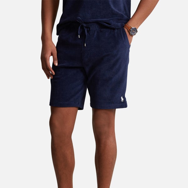 Polo Ralph Lauren Tunnelzug-Shorts aus Terry - Newport Navy