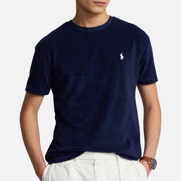 Polo Ralph Lauren Classic-Fit T-Shirt aus Frottee - Newport Navy