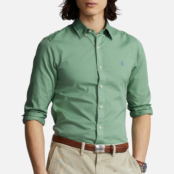 Polo Ralph Lauren Long Sleeved Cotton-Twill Shirt