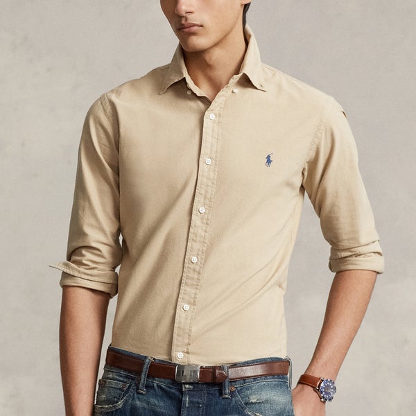 Polo Ralph Lauren Oxford Brushed Cotton-Canvas Shirt