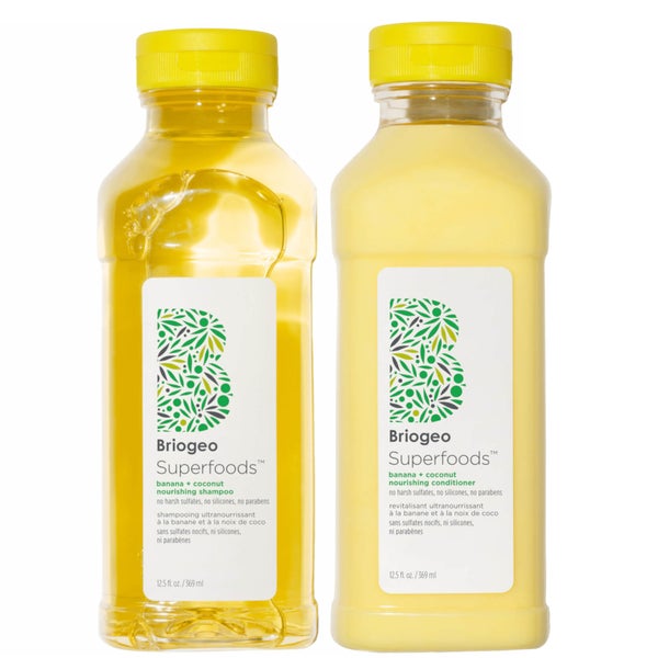 Be Gentle Be Kind Superfood Banana Shampoo and Banana Conditioner 369 ml Duo