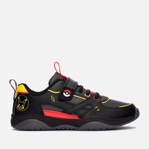 Clarks Kids' Pokémon Grip Pearl Trainers - Black