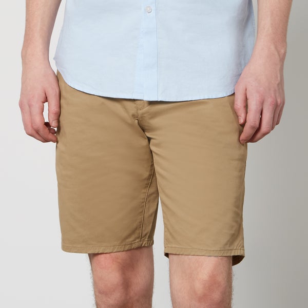 Farah Hawk Stretch-Cotton Twill Chino Shorts