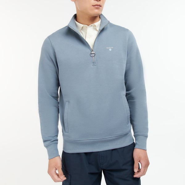 Barbour Heritage Rothley Cotton Half-Zip Sweatshirt