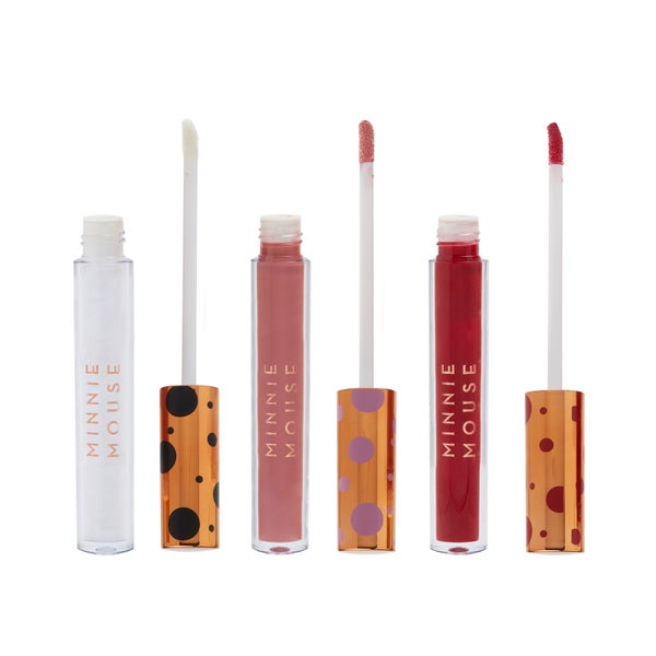 Revolution Disney’s Minnie Mouse and Makeup Revolution Lipgloss Trio