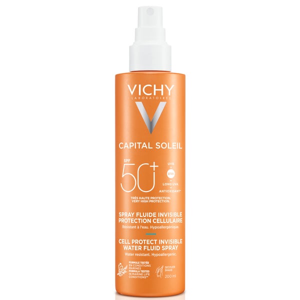 Vichy Capital Soleil Cell Protect Invisible High UVA and UVB Sun Protection Spray SPF50+ 200ml
