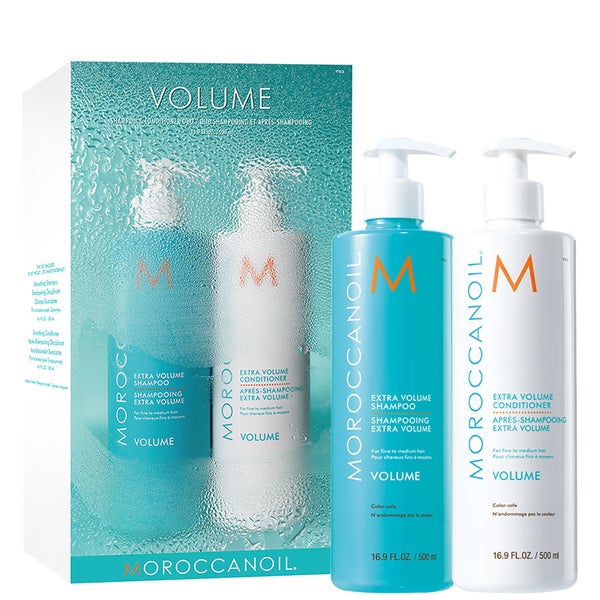 Moroccanoil Extra Volume Shampoo and Conditioner 500ml Duo (Worth £79.80)