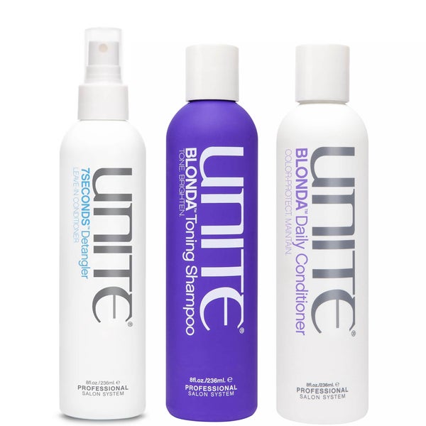 UNITE Hair BLONDA Toning Trio (Worth $98.50)