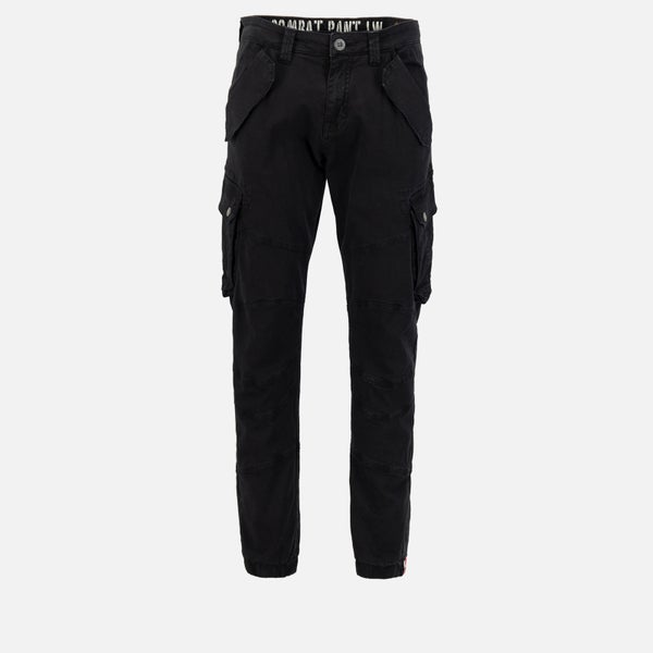 Alpha Industries Combat Cargo-Pockets Cotton-Twill Trousers